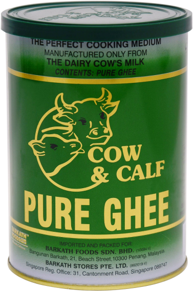 Cow And Calf Pure Ghee - Cow&calf Ghee (465x700), Png Download