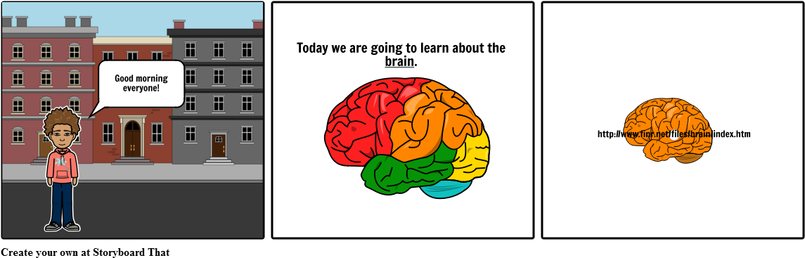 The Brain - Storyboard Of Goodnight Mr Tom (1164x385), Png Download