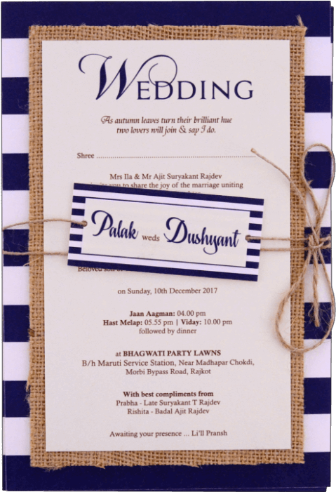 Kraft Wedding Invitations - Diploma (700x700), Png Download