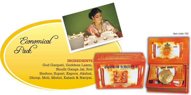 Hindu Puja Kit - Puja Kits (800x399), Png Download