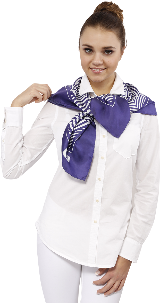 Slim Dance Square Silk Scarf Alesia C - Girl (900x1200), Png Download