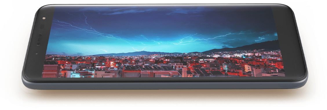 Smartphone 9 - 1 Lite - Cityscape (1129x382), Png Download