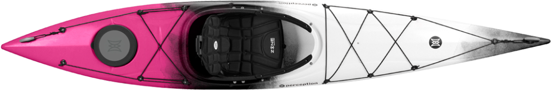 R15 Tribute 120 Purple/white - Sea Kayak (1192x930), Png Download