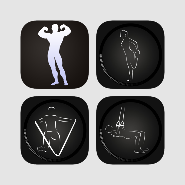 Gym Workout Men/womens Full Body Exercises Bundle 3 - Deer (630x630), Png Download