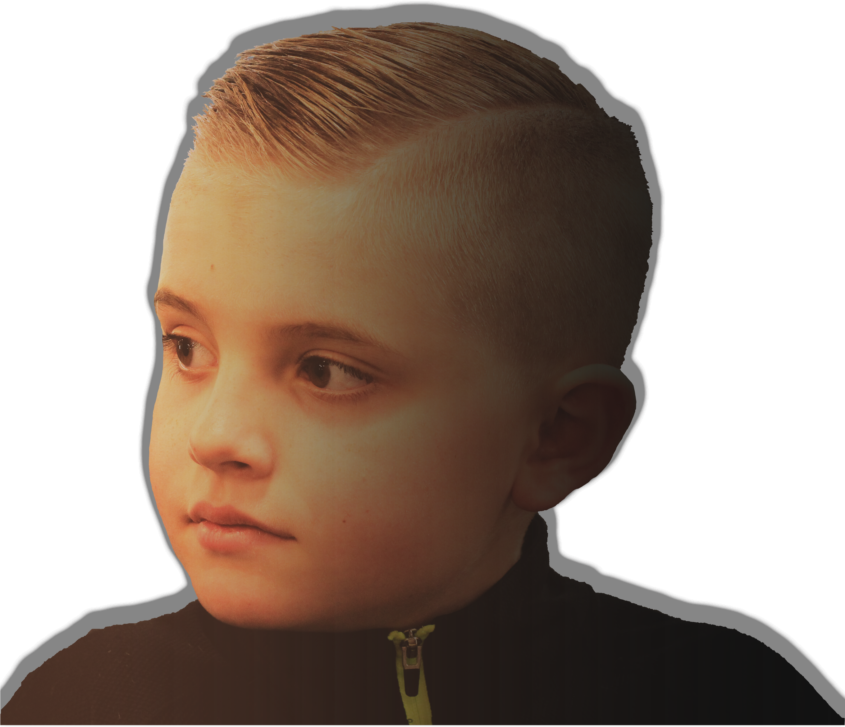 Haircuts - Toddler (2719x2707), Png Download