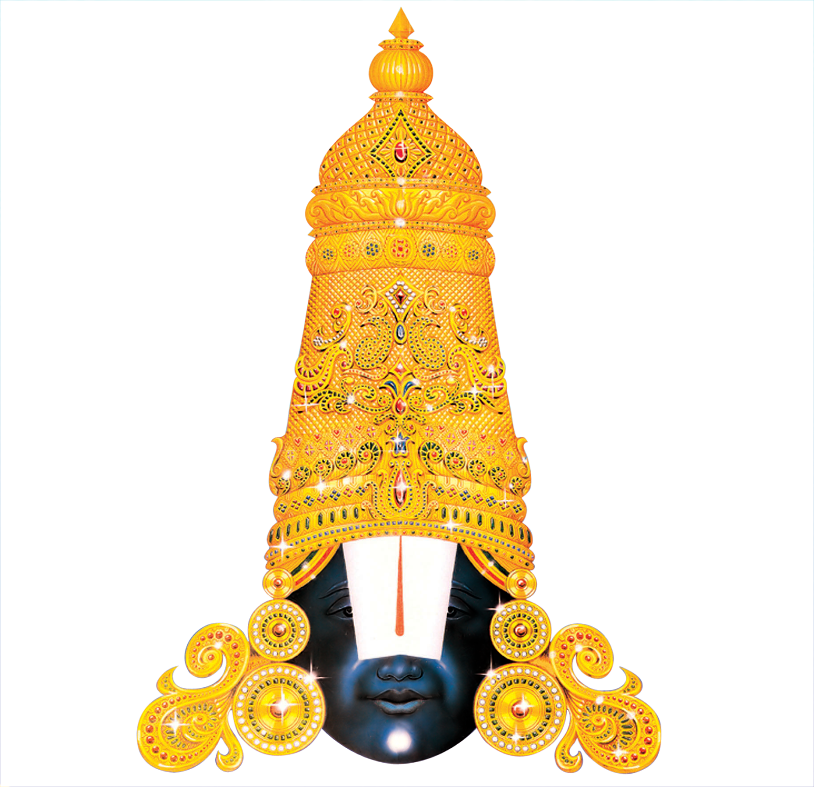 Posted By Yuvan Shankar At - Balaji God (1600x1548), Png Download