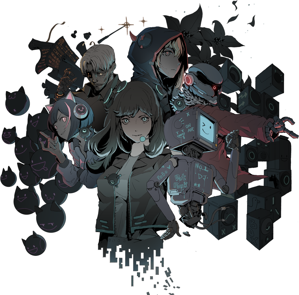 Cytus Ii - Cytus 2 Art (1035x1080), Png Download