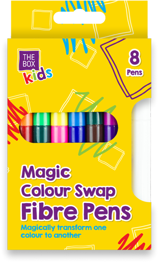 Magic Colour-swap Fibre Pens - Marker Pen (800x620), Png Download