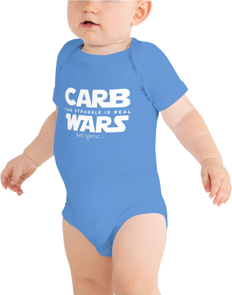 Carb Wars Onesie - Star Wars (1000x1000), Png Download