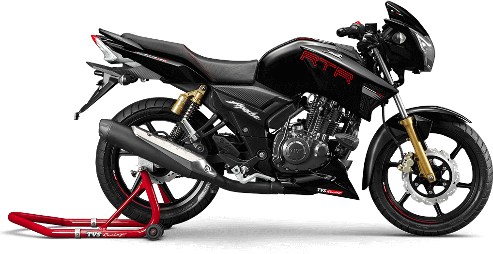 Tvs Apache Rtr 180 In White - Tvs Apache 180 2019 (1035x546), Png Download