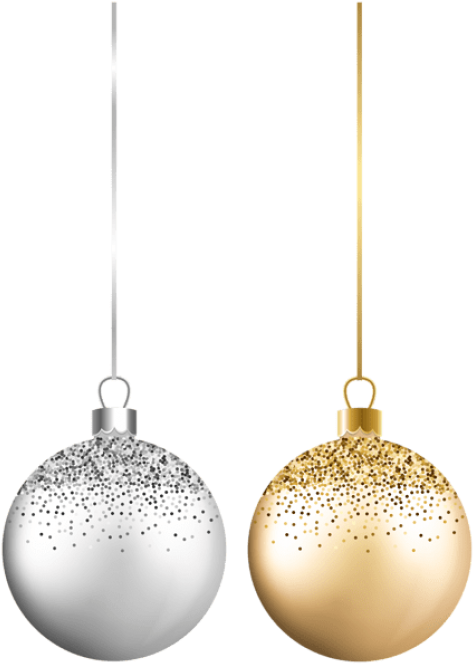 Free Png Christmas Balls Silver Gold Png Images Transparent - Christmas Ball Silver (480x670), Png Download