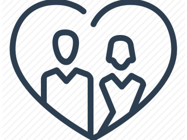 Heart Icons Wedding - Illustration (640x480), Png Download