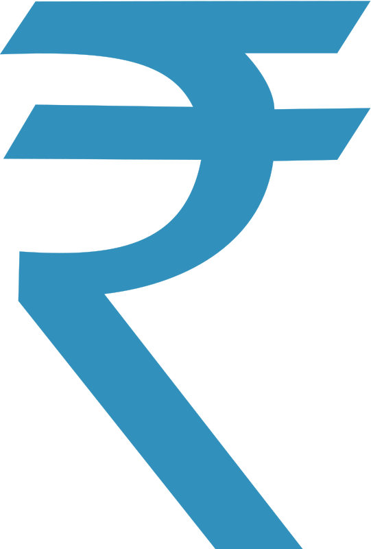Important Quick Links - Rupees Symbol Font Free Download (541x800), Png Download