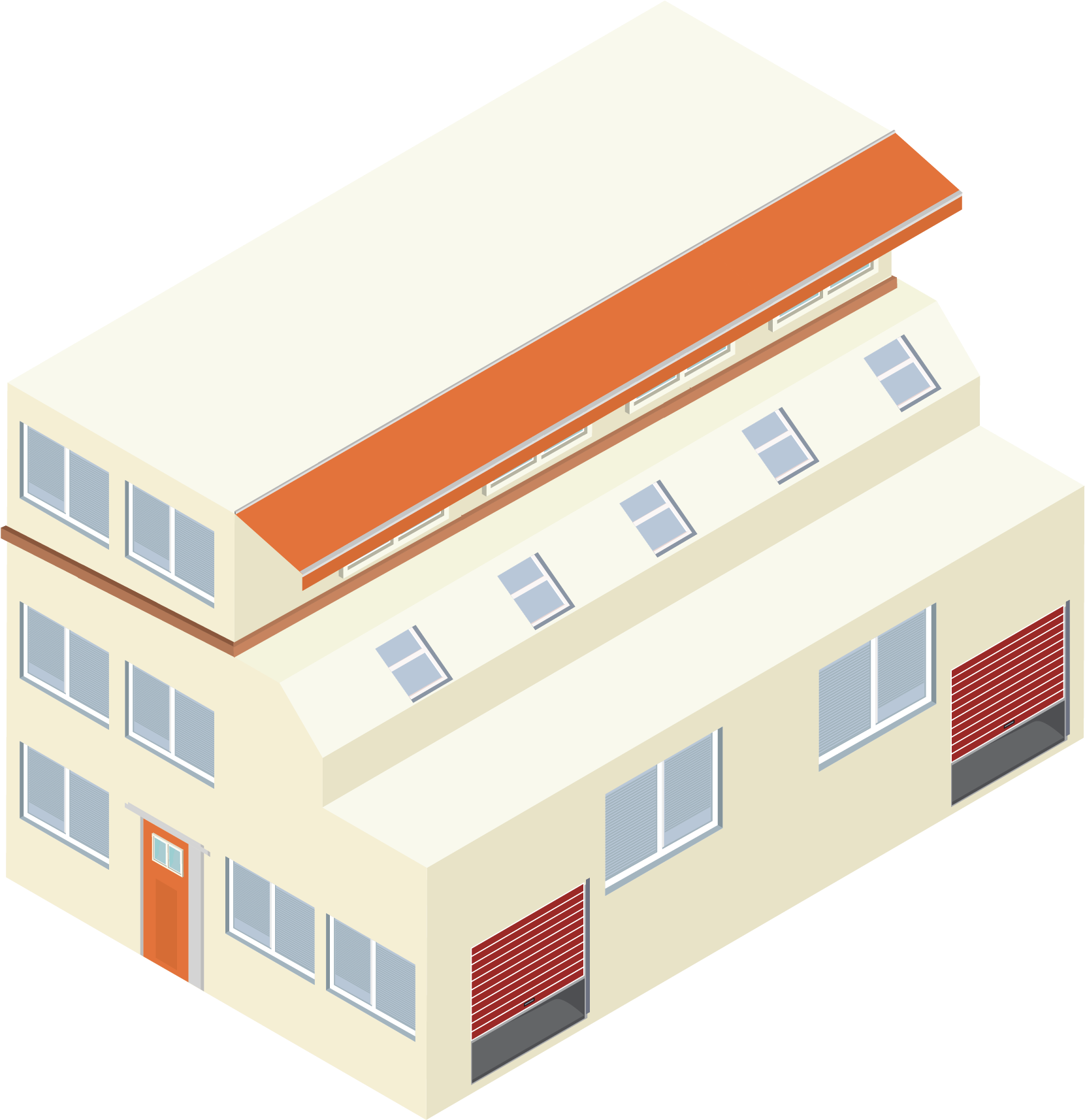5d Advanced Architectural Scene Ai Vector 2 Png And - Architecture (2000x2000), Png Download