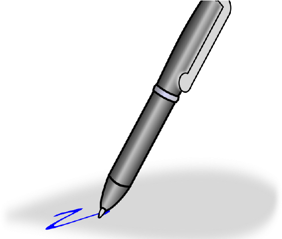 Pen Clipart Old Fashioned - Penclipart Png (640x480), Png Download