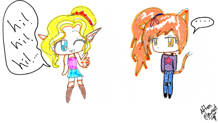 My 12 Year Old Daughter's Doodle On Doodle - Digital Art Of A 12 Year Old (861x484), Png Download