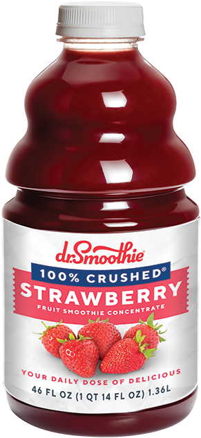 100% Crushed - Dr. Smoothie (600x645), Png Download