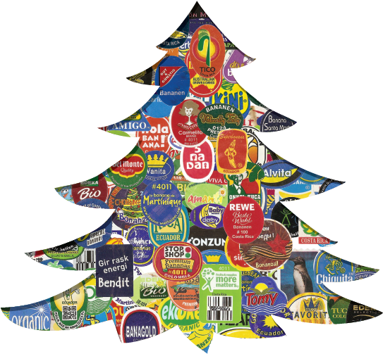 New Year - Christmas Tree (600x600), Png Download