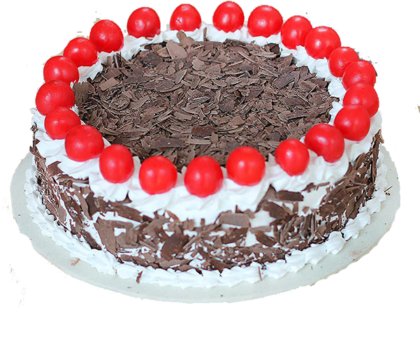 Black Forest Cake - Black Forest Gateau (600x600), Png Download