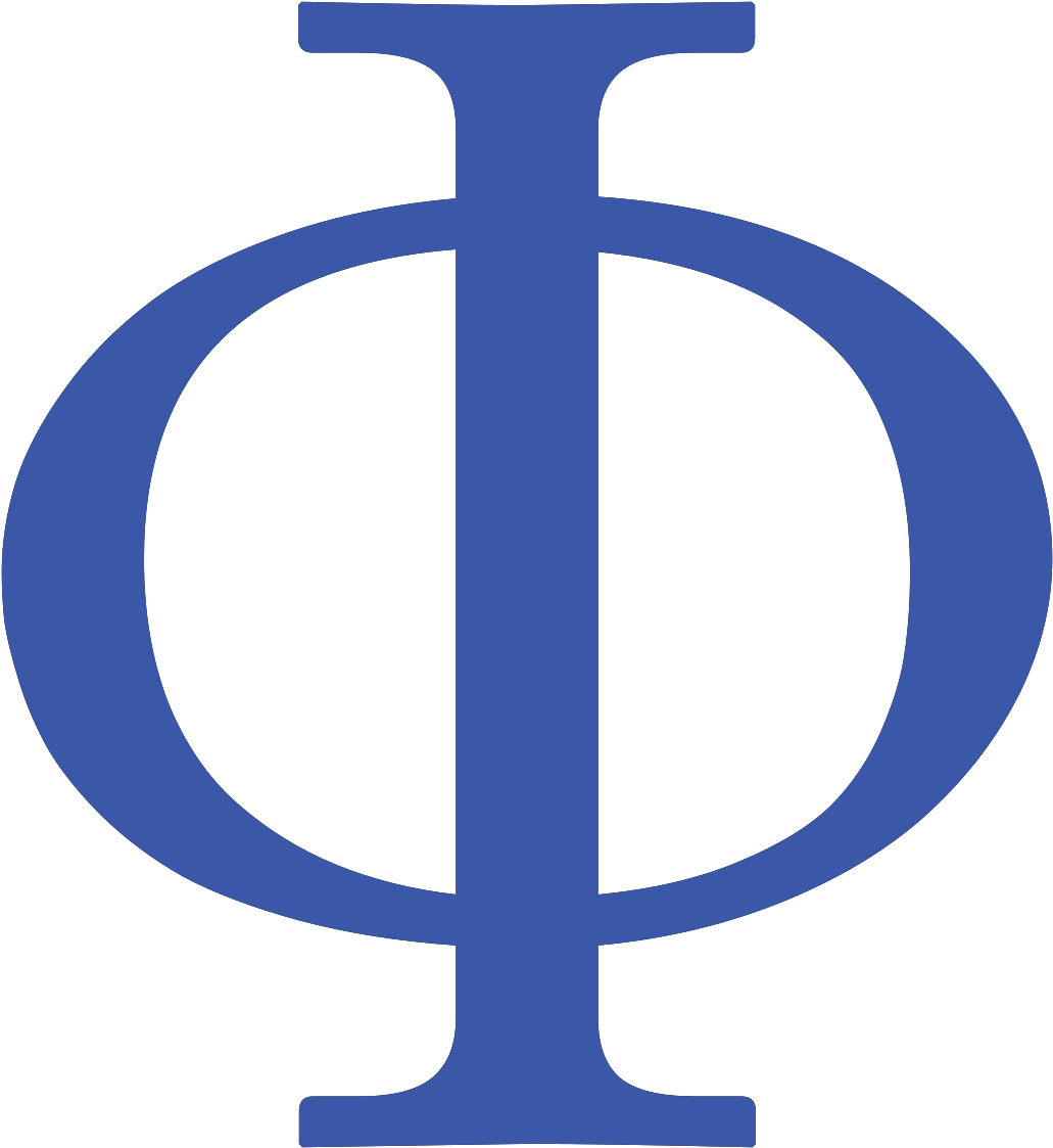 Phi Icon - Simbolo De La Filosofia (1200x1200), Png Download