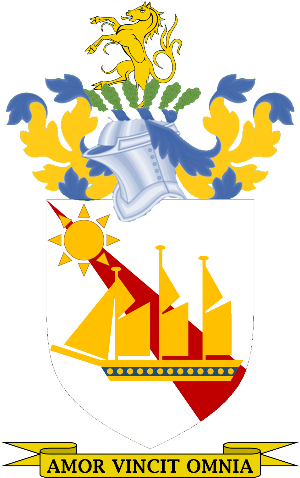 Wilcox Achievement - Coat Of Arms (956x1590), Png Download