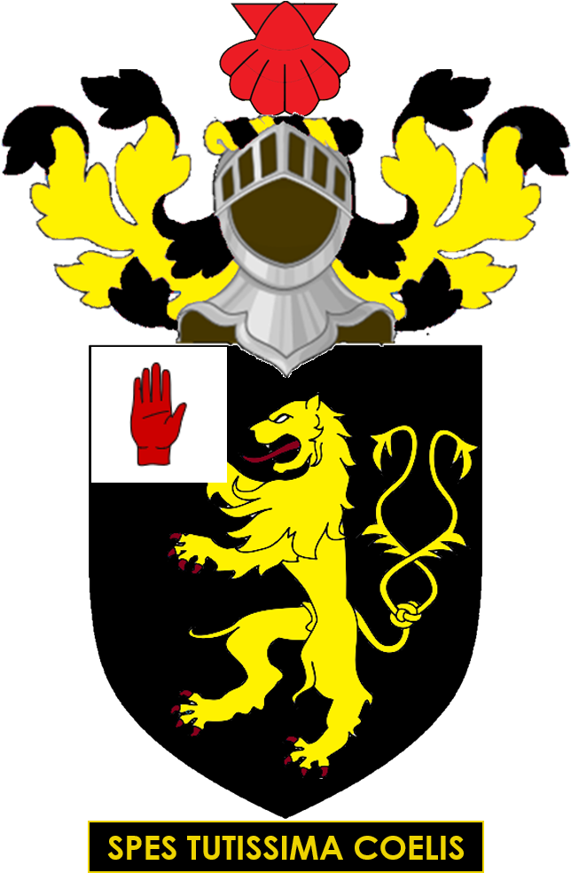 King Achievement - Earl Of Snowdon Coat Of Arms (647x999), Png Download