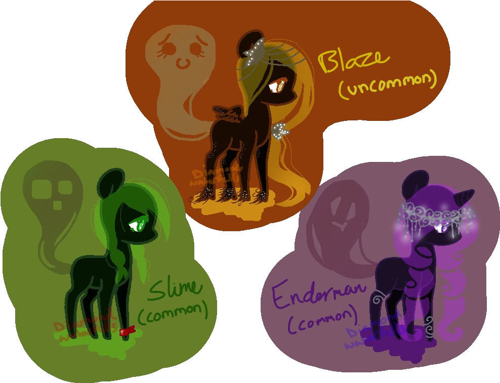 Drawn Minecraft Pony - Minecraft Phantom Art (1024x768), Png Download