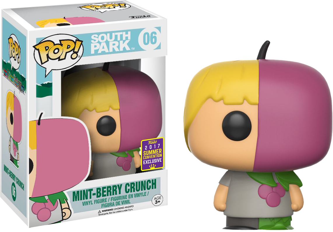 South - Mint Berry Crunch Funko Pop (1142x796), Png Download