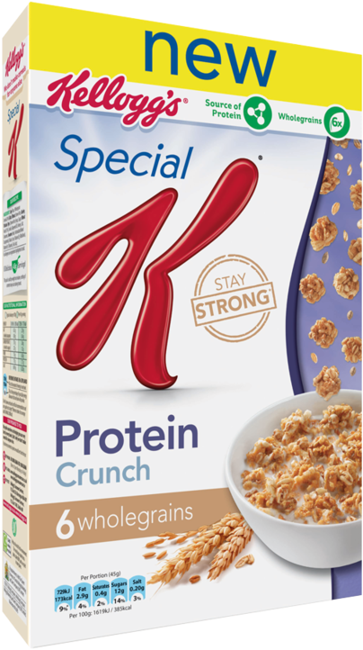Special K Protein Crunch 390g - Cornflakes Met Rode Vruchten (800x800), Png Download