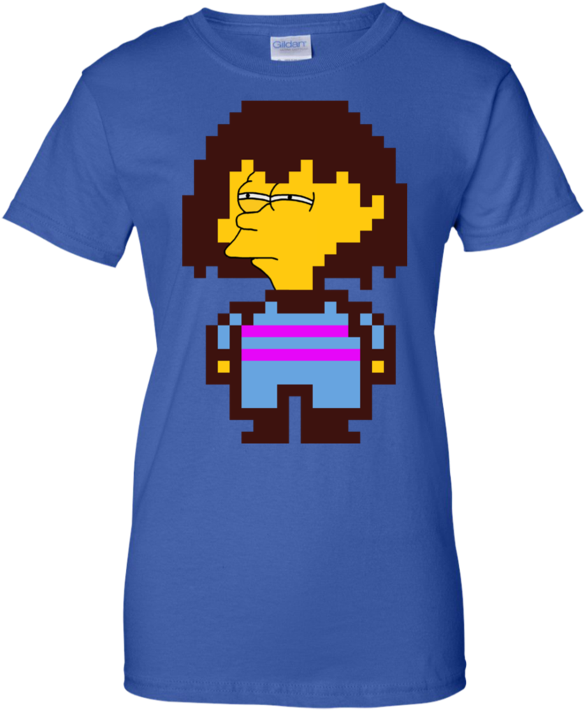 Undertale Shirt Undertale Frisk Taleauto - Hama Bead De Frisk Undertale (1024x1024), Png Download