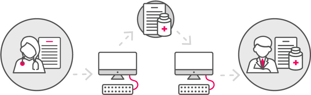 Ehealth Prescription Record V1 - Graphic Design (1101x500), Png Download