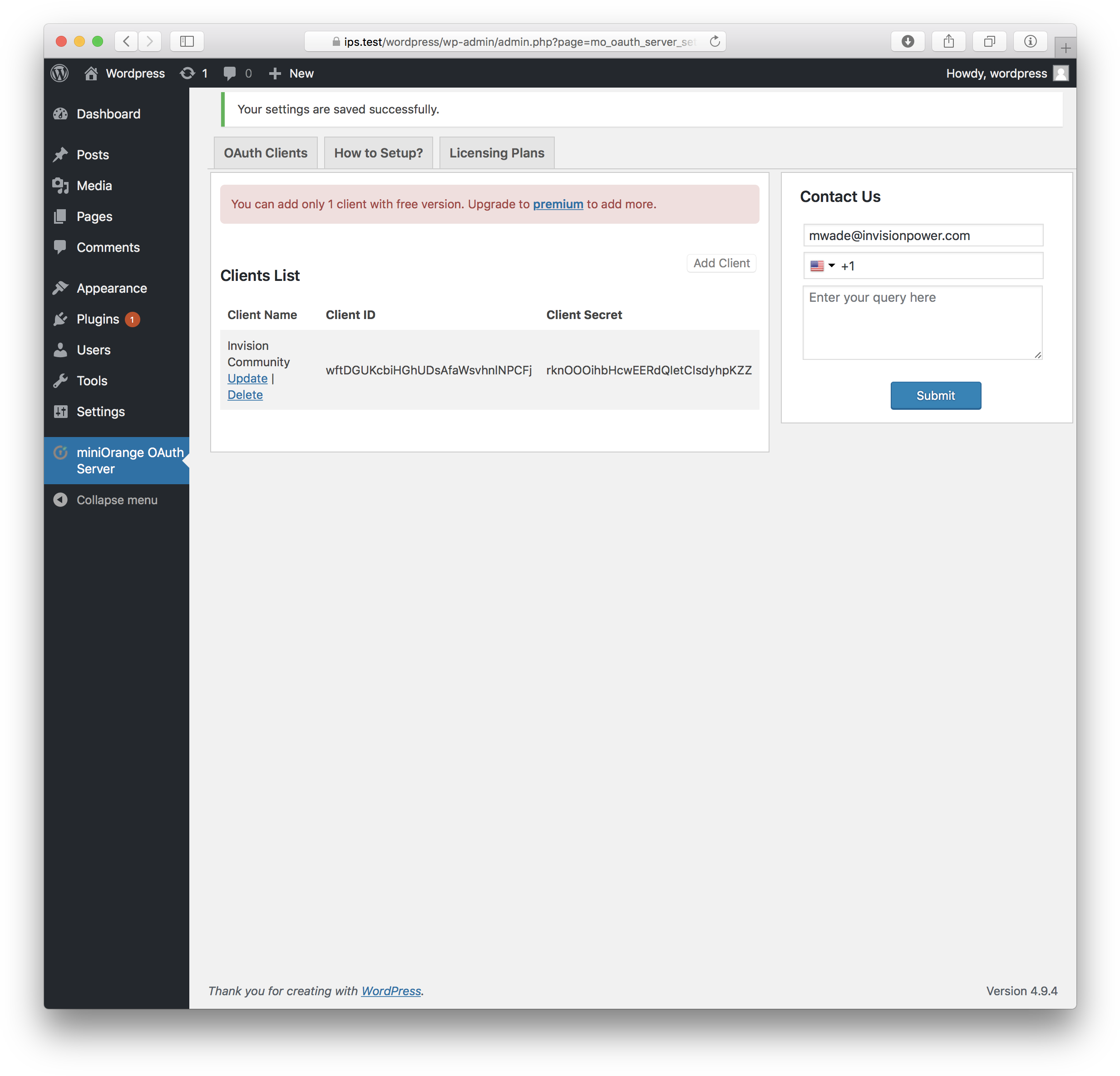 Wordpress Client Details - Nightbot Blacklist (2498x2394), Png Download