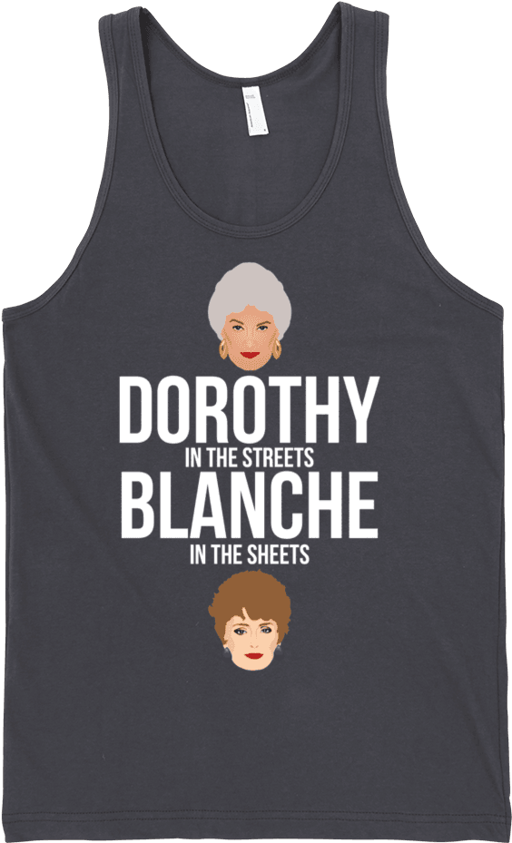 Golden Girls Themed Shirts - Active Tank (1000x1000), Png Download