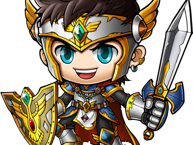 Warrior Clipart Paladin - Game Character Maple Story (640x480), Png Download