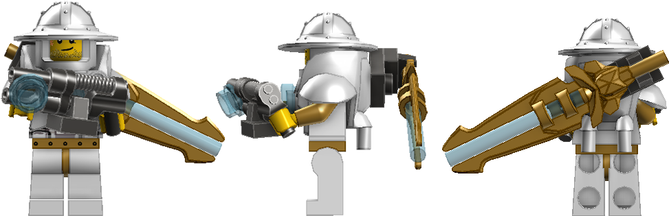 Lux Paladin Corps - Lego Paladins (1000x400), Png Download