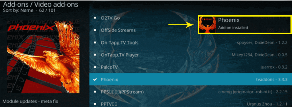 After Notification Phoenix Kodi Is Ready For Use In - Kodi Phoenix (1024x539), Png Download