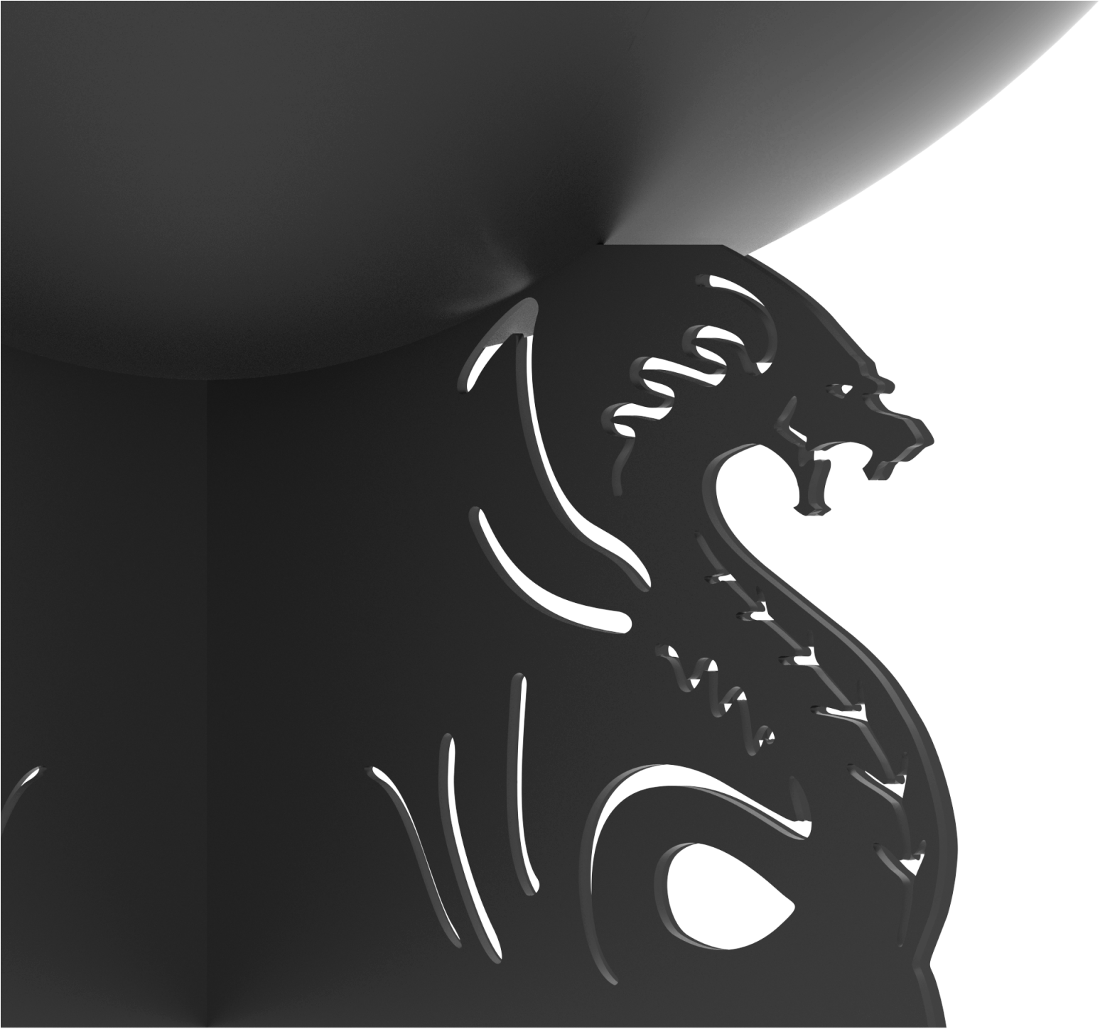 Dragons Fire Bowl On Sturdy Legs With Removable Ash - Illustration (1600x1600), Png Download