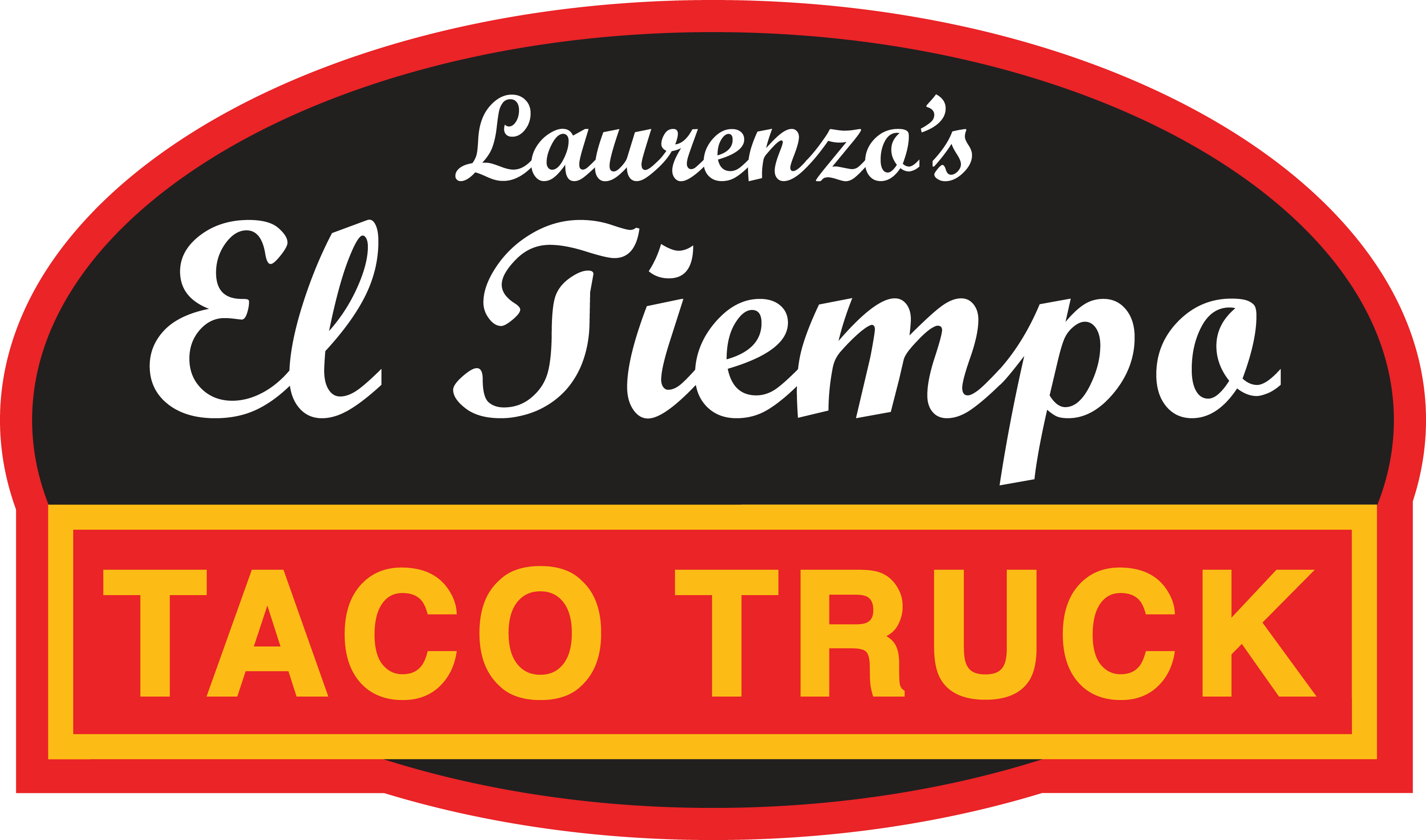El Tiempo Taco Truck - Revista Eme (3330x1962), Png Download
