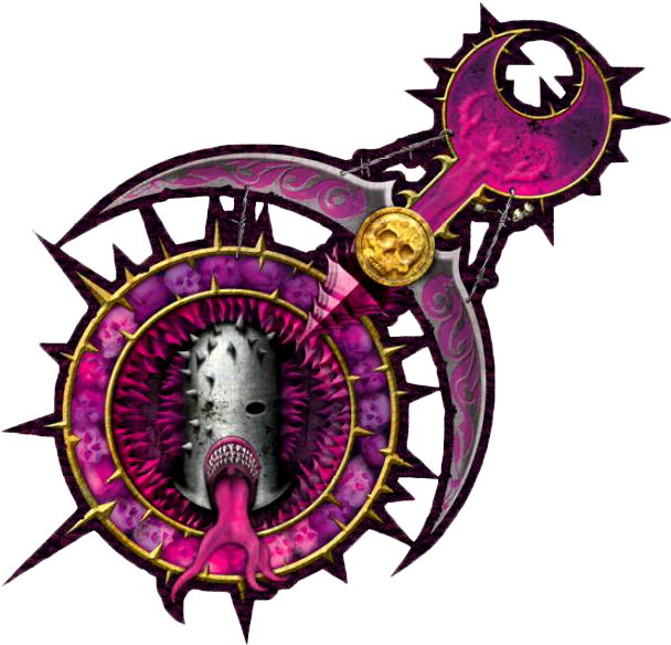 Warhammer Clipart Spiked - Warhammer Slaanesh (607x600), Png Download