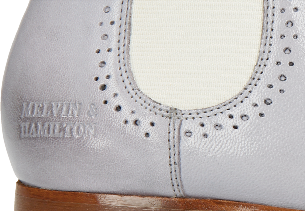 Ankle Boots Sally 16 Salerno Lavender Elastic Off White - Ballet Flat (1024x1024), Png Download