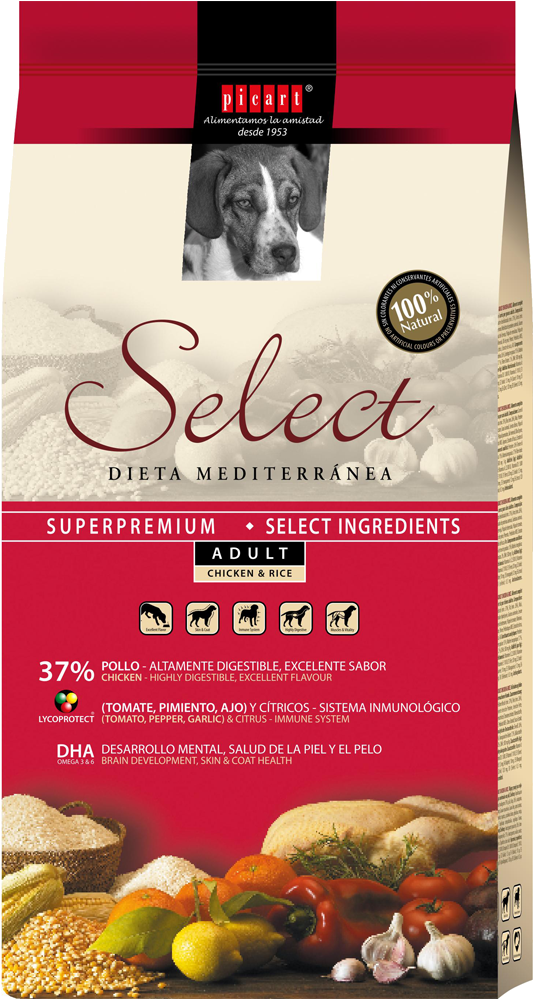 Alimento Para Perros Adultos - Picart Dog Food (1000x1000), Png Download