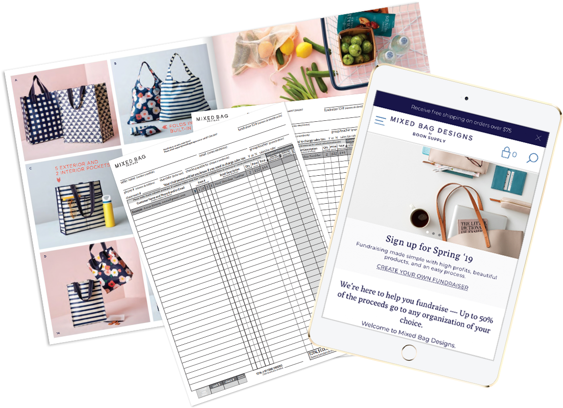 Catalog & Online Fundraiser - Brochure (1185x840), Png Download