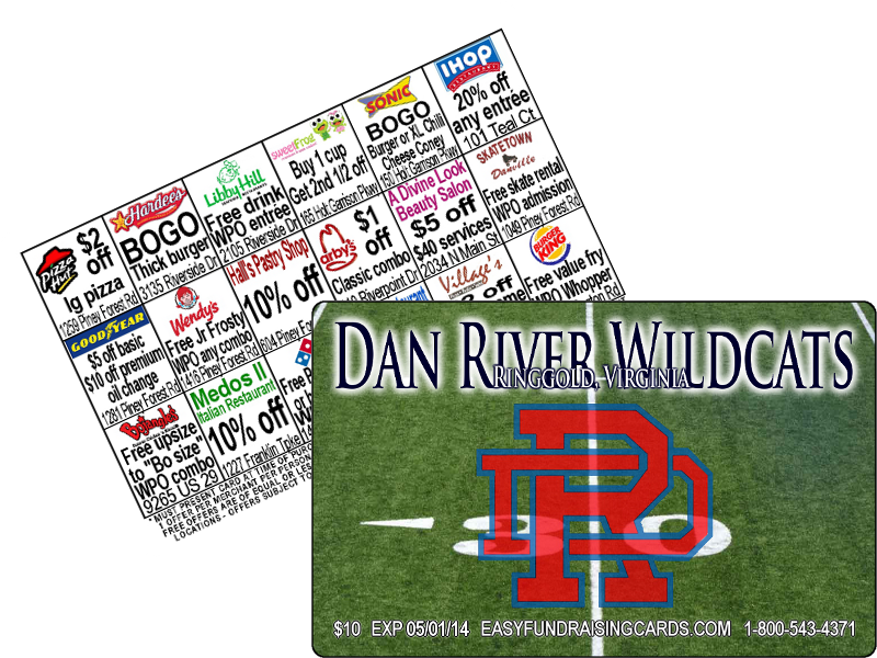 Football Discount Card Fundraiser - Football Discount Cards (800x600), Png Download