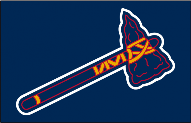 Atlanta Braves Iron Ons - Atlanta Braves Logo 2018 (750x930), Png Download