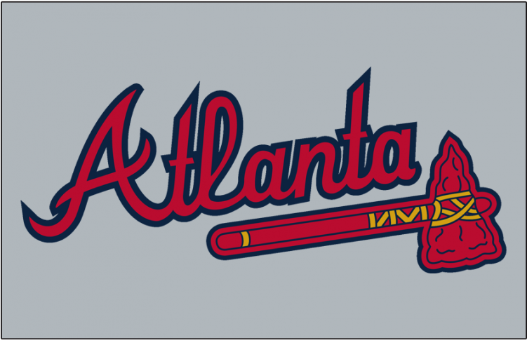 Atlanta Braves Iron On Stickers And Peel-off Decals - Atlanta Braves Logo (750x930), Png Download