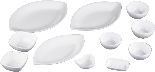 Cornet Crockery - Cutlery And Crockery For Restaurants (827x405), Png Download