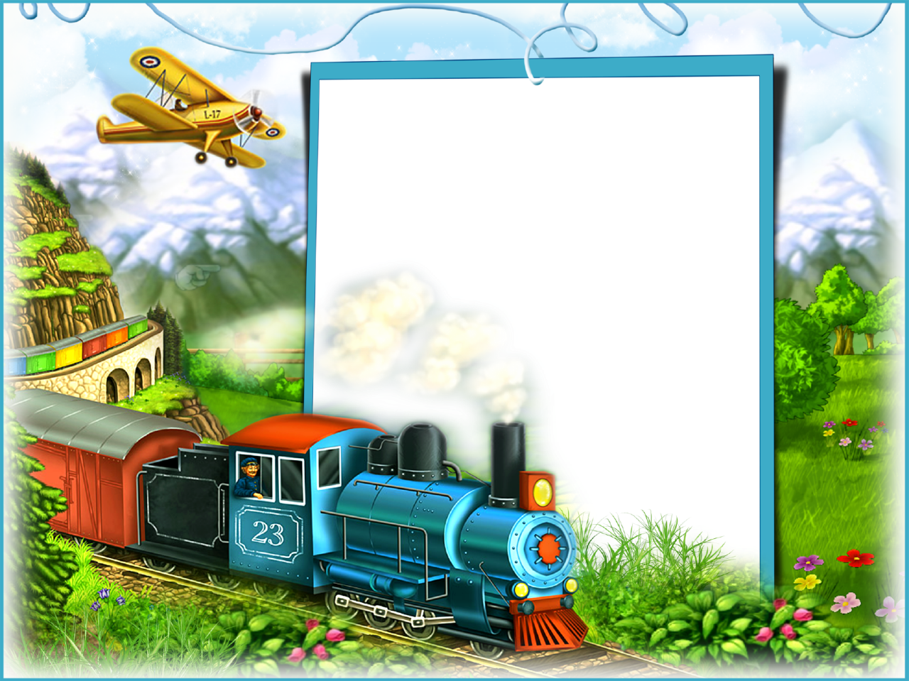 Cadres Page - Picture Frame (1280x959), Png Download