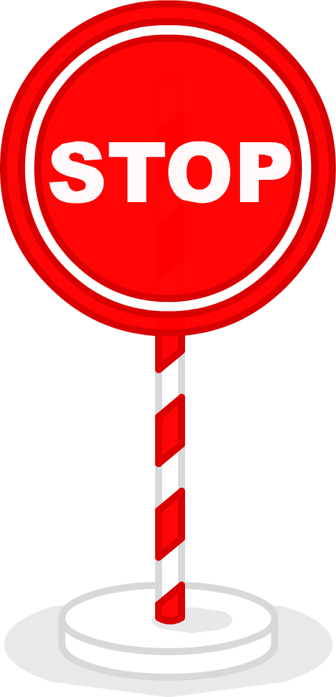 Stop Png - Traffic Signs Clip Art (483x1000), Png Download
