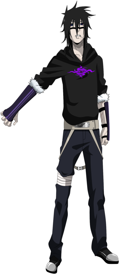 Naruto Rpc Full Body Png Photo - Cartoon (527x1023), Png Download