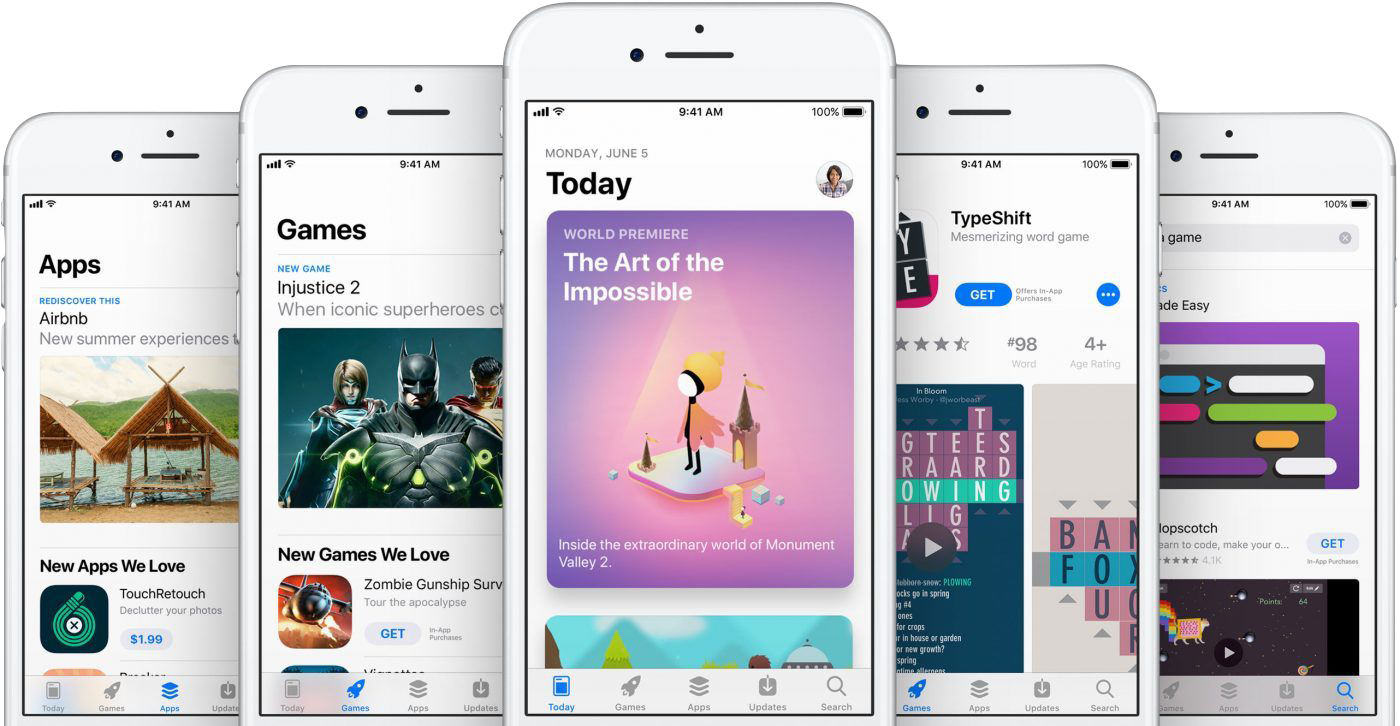 Apple's App Store Got Majorly Reworked When Launching - Apple App Store 2018 (1400x726), Png Download
